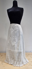 white cotton petticoat for sale  CREWKERNE