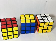 3 Cubos de Rubik Resueltos 3x3 Cubo Puzzle ¡Auténtico! segunda mano  Embacar hacia Argentina