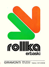 Rollka erbaski. giramonti. usato  Italia