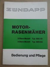 Zündapp rasenmäher stern gebraucht kaufen  Wiesloch