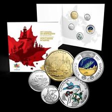 2017 Canada 150th Coin Set - My Canada My Inspiration Glow In Dark Toonie $2 na sprzedaż  Wysyłka do Poland
