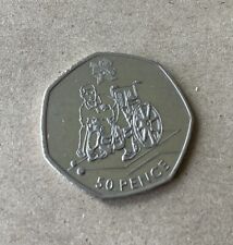 Olympic 50p wheelchair for sale  NEWTON ABBOT