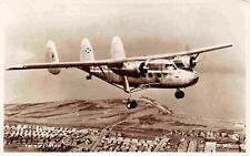 Postal con foto real de San Valentín avión de aviación escocesa avión pionero doble segunda mano  Embacar hacia Mexico