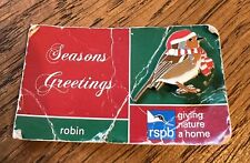 Rspb collectable robin for sale  WHITEHAVEN