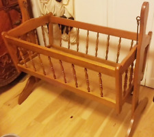 lind jenny baby cradle wooden for sale  Spartanburg