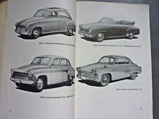 1962 pflegehandbuch wartburg gebraucht kaufen  Deutschland