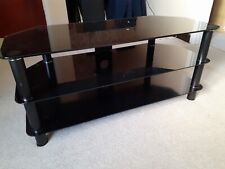 Stand black glass for sale  OLDHAM