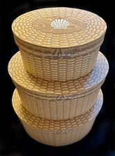 nesting 4 hat boxes for sale  Wilmington