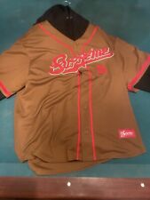 Brown supreme jersey for sale  Shipping to Ireland
