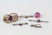 Antique paste brooches for sale  LEEDS