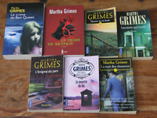 Martha grimes lot d'occasion  Bagneaux-sur-Loing