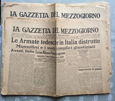 Giornale originale epoca usato  Italia