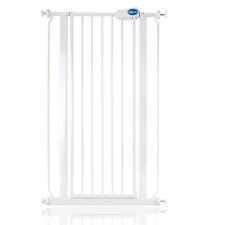 Used, Safetots Tall White Safety Gate White, Narrow 68.5 - 75 cm RETURN for sale  UK