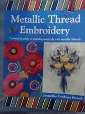 Metallic thread embroidery for sale  LIVERPOOL