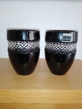 Waterford crystal black for sale  BEWDLEY