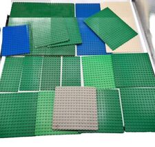 Used, LEGO BASE PLATE JOBLOT BUNDLE Blue GREEN & GREY LEGO BASE PLATES 90s 80s A45 for sale  Shipping to South Africa