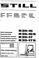 Ersatzteilliste still r20 gebraucht kaufen  MH-Saarn,-Selbeck,-Mintard