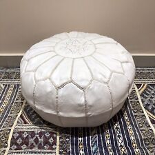 Moorish leather pouffe for sale  SHREWSBURY