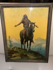 Vintage indian print for sale  Orem