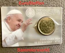 Vatikan coin card gebraucht kaufen  Thale