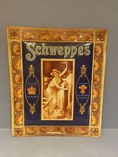 Schweppes tin sign for sale  NORTH WALSHAM