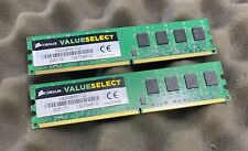 4GB Kit (2 x 2GB) Corsair VS2GB667D2 PC2-5300U 667MHz DDR2 Computer Memory RAM for sale  Shipping to South Africa