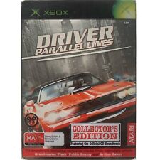 Driver Parallel Lines XBOX Caixa de Aço Original Edição de Colecionador PAL COMPLETO, usado comprar usado  Enviando para Brazil