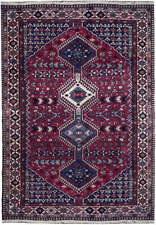5x8 Hand Knotted Semi-Antique Yalameh Rug B-74479 for sale  Shipping to South Africa