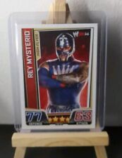 2013 Rey Mysterio Topps Slam Attax Superstars WWE 2k14 Insert for sale  Shipping to South Africa