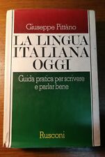 Pittano lingua italiana usato  Napoli