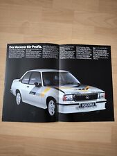 Used, Opel Ascona 400 brochure Opel for sale  Shipping to South Africa