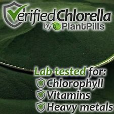 250 Gramas plantpills 100% Chlorella Pó independentemente verificado Alta Qualidade comprar usado  Enviando para Brazil