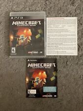 Minecraft -- PlayStation 3 Edition (PS3) Estuche e insertos solamente - Sin juego segunda mano  Embacar hacia Argentina