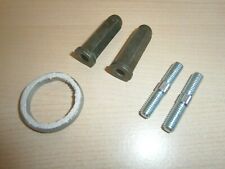 CHINESE SCOOTER EXHAUST STUDS WITH CHROME NUTS & A GASKET GY6 50cc 125cc , used for sale  UK