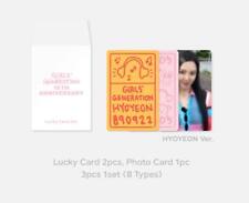 GIRLS' GENERATION 15th Anniversary OFFICIAL MD GOODS Lucky Card Set + PHOTOCARD, used for sale  Shipping to Canada