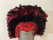 Feathered headdress red for sale  Mechanicsville