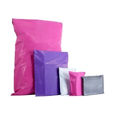 Coloured Mailing Bags Strong Polythene Postage Plastic Postal Mail Seal All Size for sale  Shipping to South Africa