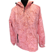 Usado, Jaqueta de chuva Sela rosa estampa floral com capuz, tamanho XL comprar usado  Enviando para Brazil