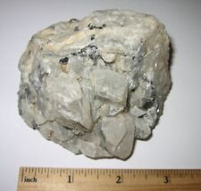 3.2" RARE NATURAL CALCITE CLUSTER W/ CARROLITE / CARROLLITE CRYSTALS CONGO  340g for sale  Shipping to South Africa