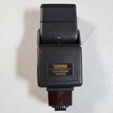 Suporte de sapato vintage Sunpak automático 433 AF tiristor flash para câmeras Canon foco automático comprar usado  Enviando para Brazil