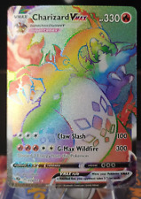 Używany, Pokemon Charizard Vmax Rainbow 074/073 NM na sprzedaż  Wysyłka do Poland