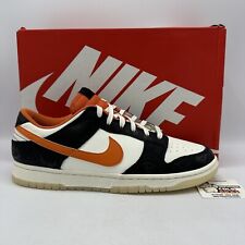 Usado, Tênis Nike Dunk Low PRM Halloween preto brilho tamanho 11.5 DD3357-100 SB somente direito comprar usado  Enviando para Brazil