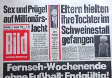 Kult-Zeitschrift BILD ZEITUNG, 3.8.1974, USex und Prügel auf Millionärs-Jacht na sprzedaż  Wysyłka do Poland