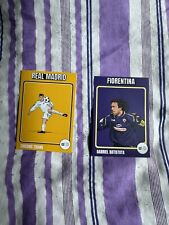 Zidane batistuta cards for sale  NORTHWICH