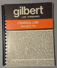 2x Gilbert Law Summaries: Penal Law + Civil peocedures libros de colección 4242024, usado segunda mano  Embacar hacia Argentina