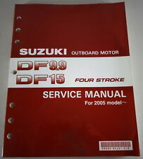 Workshop / Service Manual Suzuki Outboard Motor DF9.9 / DF15 Printed 01/2008 for sale  Shipping to South Africa