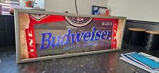 Budweiser light sign for sale  WESTON-SUPER-MARE