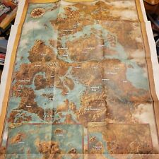 The Witcher Northern Realms Large Paper Map Projekt Red Wild Hunt Gwent for sale  Shipping to South Africa