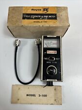 Usado, Medidor de fuerza de campo y swr swr Royce Electronics modelo 2-100 electrónica vintage segunda mano  Embacar hacia Mexico