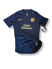 Usado, Camiseta deportiva de fútbol americano del FC Barcelona edición visitante M 2011 2012 camiseta partido negra segunda mano  Embacar hacia Argentina